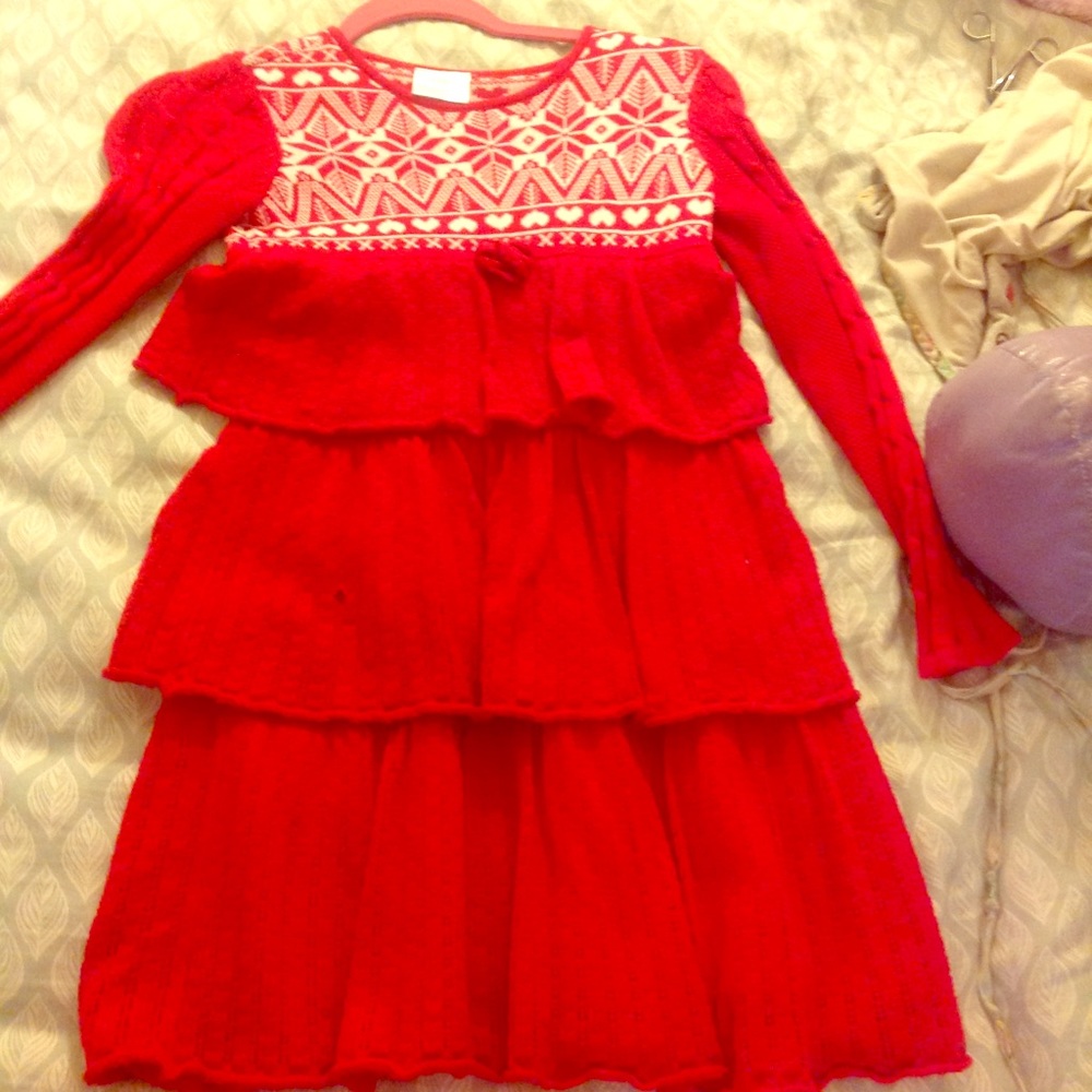 A red dress